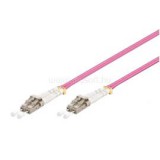 GIGALIGHT Duplex optikai patch kábel 4xLC csatlakozóval, 50/125 OM4 LSZH, 2 m (LCU-LCU-OM4-2M-D)