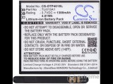 Gigapack 1300mAh Li-Ion akkumulátor Alcatel Pixi 4 3.5 (OT-4017) készülékhez
