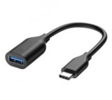 Gigapack adapter kábel USB-A anya - USB-C apa fekete (GP-125676)