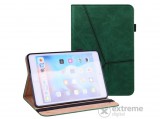 Gigapack aktiv flip, bőr hatású álló tok Apple IPAD mini 6 (2021) készülékhez, sötétzöld