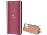 Gigapack álló, aktív flip tok Samsung Galaxy M21 (SM-M215f) készülékhez, rozéarany