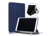 Gigapack álló, bőr hatású aktív flip tok Apple iPAD 10.2 (2019) készülékhez, sötétkék