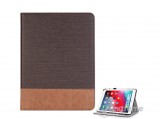 Gigapack álló bőr hatású flip oldalra nyíló tok Apple Ipad Pro 11 (2018) készülékhez, sötétbarna