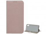Gigapack álló bőr hatású flip oldalra nyíló tok Apple iPhone XR készülékhez, rozéarany