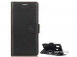 Gigapack álló bőr hatású flip oldalra nyíló tok Huawei Y7 2019 (Y7 Prime 2019) készülékhez, fekete