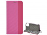 Gigapack álló, bőr hatású flip tok Apple iPhone 11 Pro készülékhez, rózsaszín