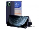 Gigapack álló, bőr hatású flip tok Apple iPhone 11 Pro készülékhez, sötétkék
