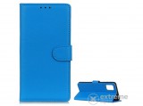 Gigapack álló, bőr hatású flip tok Huawei P Smart (2021) készülékhez, világoskék