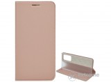 Gigapack álló, bőr hatású flip tok Huawei P40 készülékhez, rozéarany
