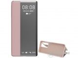 Gigapack álló, bőr hatású flip tok Huawei P40 Pro 5G készülékhez, rózsaszín