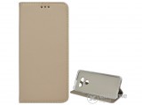 Gigapack álló, bőr hatású flip tok LG K50S készülékhez, arany, rombusz mintás