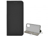 Gigapack álló bőr hatású flip tok LG K52 készülékhez, rombusz mintás, fekete