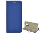 Gigapack álló, bőr hatású, flip tok Nokia 5.3 készülékhez, sötétkék, rombusz mintás