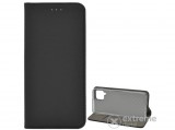 Gigapack álló, bőr hatású flip tok Samsung Galaxy A12 (SM-A125F) készülékhez, fekete, rombusz mintás