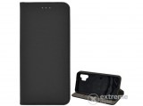 Gigapack álló bőr hatású flip tok Samsung Galaxy A32 5G (SM-A326) készülékhez, rombusz mintás, fekete