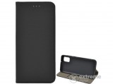 Gigapack álló, bőr hatású flip tok Samsung Galaxy A41 (SM-A415F) készülékhez, fekete, rombusz mintás