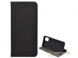 Gigapack álló, bőr hatású flip tok Samsung Galaxy A71 (SM-A715F) készülékhez, fekete