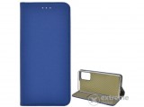 Gigapack álló bőr hatású flip tok Samsung Galaxy A72 5G (SM-A726F) készülékhez, rombusz mintás, sötétkék