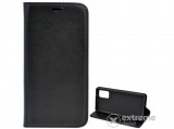 Gigapack álló, bőr hatású flip tok Samsung Galaxy Note 20 (SM-N980F) készülékhez, fekete