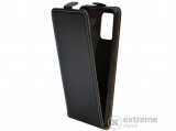 Gigapack álló, bőr hatású flip tok Samsung Galaxy S10 Lite (SM-G770F) készülékhez, fekete