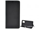 Gigapack álló, bőr hatású flip tok Samsung Galaxy S10 Lite (SM-G770F) készülékhez, fekete