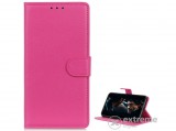 Gigapack álló, bőr hatású flip tok Samsung Galaxy S10 Lite (SM-G770F) készülékhez, rózsaszín