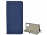 Gigapack álló, bőr hatású flip tok Samsung Galaxy S10 Lite (SM-G770F) készülékhez, sötétkék