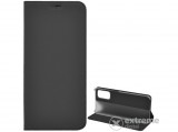 Gigapack álló, bőr hatású flip tok Samsung Galaxy S20 (SM-G980F) készülékhez, fekete