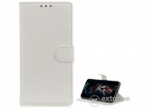 Gigapack álló, bőr hatású flip tok Samsung Galaxy S20 Ultra (SM-G988F) készülékhez, fehér