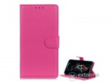Gigapack álló, bőr hatású flip tok Samsung Galaxy S20 Ultra (SM-G988F) készülékhez, rózsaszín