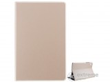 Gigapack álló, bőr hatású flip tok Samsung Galaxy Tab A7 10.4 (2020) WiFi SM-T500 készülékhez, arany