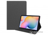 Gigapack álló, bőr hatású flip tok Samsung Galaxy Tab S6 Lite 10.4 WIFI (SM-P610) készülékhez, szürke