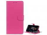 Gigapack álló, bőr hatású flip tok Sony Xperia 1 II (XQ-AT5) készülékhez, rózsaszín