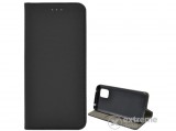 Gigapack álló, bőr hatású flip tok Xiaomi Mi 10 Lite 5G készülékhez, fekete, rombusz mintás