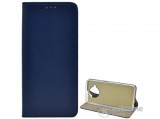 Gigapack álló, bőr hatású flip tok Xiaomi Mi 10T Lite 5G készülékhez, sötétkék