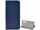 Gigapack álló, bőr hatású flip tok Xiaomi Mi Note 10 Lite készülékhez, sötétkék