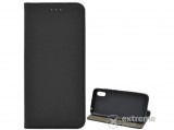 Gigapack álló, bőr hatású flip tok Xiaomi Redmi 9A készülékhez, fekete, rombusz mintás