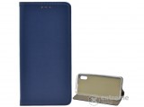 Gigapack álló, bőr hatású flip tok Xiaomi Redmi 9A (Redmi 9 AT) készülékhez, sötétkék