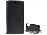 Gigapack álló, bőr hatású flip tok Xiaomi Redmi Note 10 4G (Redmi Note 10s) készülékhez, fekete