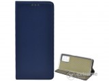 Gigapack álló, bőr hatású flip tok Xiaomi Redmi Note 10 Pro készülékhez, sötétkék