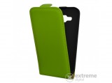 Gigapack álló, bőr hatású tok Samsung Galaxy Core Prime (SM-G360) készülékhez, zöld