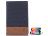 Gigapack álló bőr oldalra nyíló flip tok Samsung Galaxy Tab A 10.1 WIFI 2019 (SM-T510) készülékhez, sötétkék