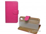 Gigapack álló bőr tok Alcatel Idol 4 (OT-6055) készülékhez, rózsaszín