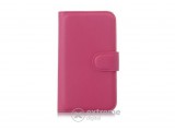 Gigapack álló bőr tok Alcatel Pop D3 (OT-4035D) készülékhez, rózsaszín