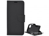Gigapack álló bőr tok Apple iPhone 11 Pro Max készülékhez, fekete, textil mintás