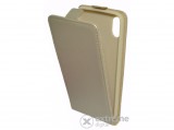 Gigapack álló bőr tok Apple iPhone X (5,8") készülékhez, arany