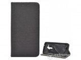 Gigapack álló bőr tok HTC U12 Plus készülékhez, fekete
