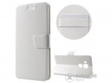 Gigapack álló bőr tok Huawei nova plus készülékhez, fehér
