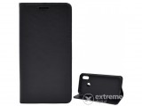 Gigapack álló bőr tok Huawei P20 Lite készülékhez, fekete