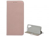 Gigapack álló bőr tok Huawei P30 Pro készülékhez, rozéarany